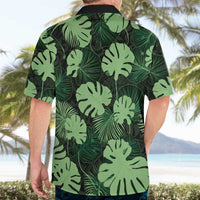 Green Hawaii Kukui Nut Lei Hawaiian Shirt Hawaiian Pattern Monstera Tropical Vibes LT14 - Polynesian Pride