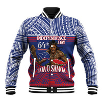 Personalised Samoa Independence Day Baseball Jacket 64th Anniversary Toa O Samoa