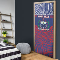 Personalised Samoa Independence Day Door Cover 64th Anniversary Toa O Samoa