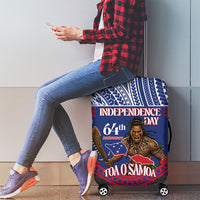 Samoa Independence Day Luggage Cover 64th Anniversary Toa O Samoa