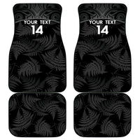 Custom New Zealand Silver Fern Football Car Mats Summer 2024 Olympic Go Aotearoa