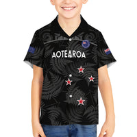 Custom New Zealand Silver Fern Football Hawaiian Shirt Summer 2024 Olympic Go Aotearoa LT14 - Polynesian Pride