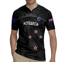 Custom New Zealand Silver Fern Football Rugby Jersey Summer 2024 Olympic Go Aotearoa LT14 - Polynesian Pride