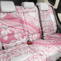 Polynesian Tiare Flower Pink Pastel Vibes Back Car Seat Cover