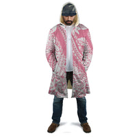 Polynesian Tiare Flower Pink Pastel Vibes Cloak