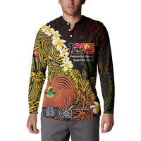 Papua New Guinea 1975 Button Sweatshirt Create Our History Inspire Our Future - Polynesian Pride