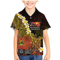 Papua New Guinea 1975 Family Matching Mermaid Dress and Hawaiian Shirt Create Our History Inspire Our Future - Polynesian Pride