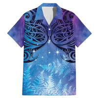 New Zealand Matariki Family Matching Mermaid Dress and Hawaiian Shirt Aotearoa Maori New Year Galaxy Maori Silver Fern