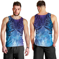 New Zealand Matariki Men Tank Top Aotearoa Maori New Year Galaxy Maori Silver Fern