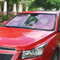 Aloha Hawaii Kalo Auto Sun Shade Hawaiian Taro Leaves Stylized Stamp LT14 - Polynesian Pride