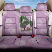 Aloha Hawaii Kalo Back Car Seat Cover Hawaiian Taro Leaves Stylized Stamp LT14 One Size Purple - Polynesian Pride