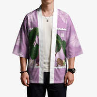Aloha Hawaii Kalo Kimono Hawaiian Taro Leaves Stylized Stamp LT14 - Polynesian Pride