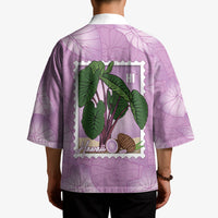 Aloha Hawaii Kalo Kimono Hawaiian Taro Leaves Stylized Stamp LT14 - Polynesian Pride