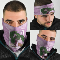 Aloha Hawaii Kalo Neck Gaiter Hawaiian Taro Leaves Stylized Stamp LT14 - Polynesian Pride