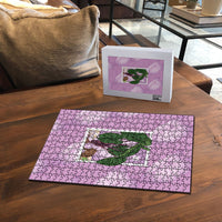 Aloha Hawaii Kalo Puzzle Hawaiian Taro Leaves Stylized Stamp LT14 - Polynesian Pride
