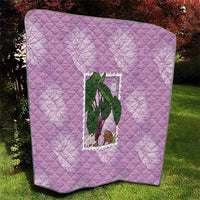 Aloha Hawaii Kalo Quilt Hawaiian Taro Leaves Stylized Stamp LT14 - Polynesian Pride