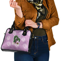 Aloha Hawaii Kalo Shoulder Handbag Hawaiian Taro Leaves Stylized Stamp LT14 - Polynesian Pride