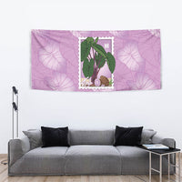 Aloha Hawaii Kalo Tapestry Hawaiian Taro Leaves Stylized Stamp LT14 - Polynesian Pride