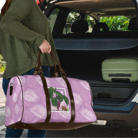Aloha Hawaii Kalo Travel Bag Hawaiian Taro Leaves Stylized Stamp LT14 - Polynesian Pride