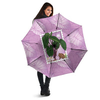 Aloha Hawaii Kalo Umbrella Hawaiian Taro Leaves Stylized Stamp LT14 - Polynesian Pride