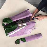 Aloha Hawaii Kalo Umbrella Hawaiian Taro Leaves Stylized Stamp LT14 - Polynesian Pride