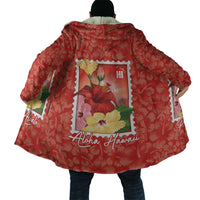 Aloha Hawaii Pua Aloalo Cloak Hawaiian Hibiscus Flowers Stylized Stamp LT14 - Polynesian Pride
