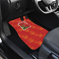 Aloha Hawaii Ohia Lehua Car Mats Hawaiian Lei Stylized Stamp LT14 - Polynesian Pride