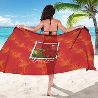 Aloha Hawaii Ohia Lehua Sarong Hawaiian Lei Stylized Stamp LT14 - Polynesian Pride