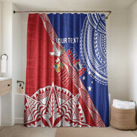 Tonga and Samoa Rugby Custom Bathroom Set Ikale Tahi Manu Samoa Together - Polynesian Pride