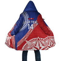Tonga and Samoa Rugby Custom Cloak Ikale Tahi Manu Samoa Together - Polynesian Pride