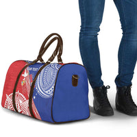 Tonga and Samoa Rugby Custom Travel Bag Ikale Tahi Manu Samoa Together - Polynesian Pride