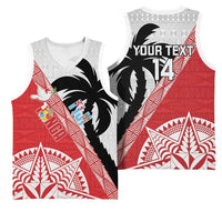 Fiji and Tonga Rugby Custom Basketball Jersey Flying Fijians Ikale Tahi Together Pacific - Polynesian Pride