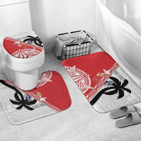 Fiji and Tonga Rugby Custom Bathroom Set Flying Fijians Ikale Tahi Together Pacific - Polynesian Pride