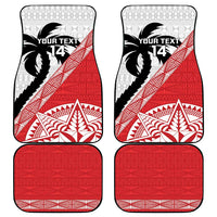 Fiji and Tonga Rugby Custom Car Mats Flying Fijians Ikale Tahi Together Pacific - Polynesian Pride