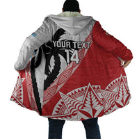 Fiji and Tonga Rugby Custom Cloak Flying Fijians Ikale Tahi Together Pacific LT14 - Polynesian Pride