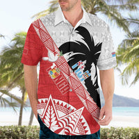 Fiji and Tonga Rugby Custom Hawaiian Shirt Flying Fijians Ikale Tahi Together Pacific LT14 - Polynesian Pride