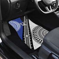 Fiji an Samoa Rugby Custom Car Mats Flying Fijians Manu Samoa Together Pacific - Polynesian Pride