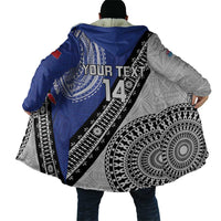 Fiji an Samoa Rugby Custom Cloak Flying Fijians Manu Samoa Together Pacific LT14 - Polynesian Pride