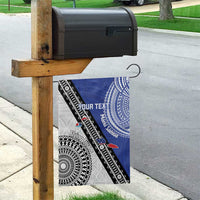 Fiji an Samoa Rugby Custom Garden Flag Flying Fijians Manu Samoa Together Pacific - Polynesian Pride