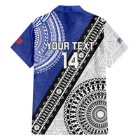 Fiji an Samoa Rugby Custom Hawaiian Shirt Flying Fijians Manu Samoa Together Pacific - Polynesian Pride