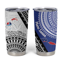 Fiji an Samoa Rugby Tumbler Cup Flying Fijians Manu Samoa Together Pacific - Polynesian Pride