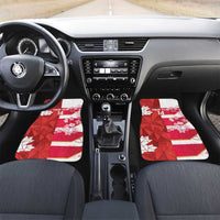 Canada and Japan Rugby Custom Car Mats Canucks Brave Blossoms Together Pacific - Polynesian Pride