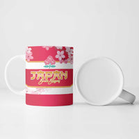 Canada and Japan Rugby Ceramic Mug Canucks Brave Blossoms Together Pacific - Polynesian Pride