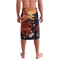 Hawaiian and Japanese Lavalava Koi Fish With Kanaka Polynesian Tattoo LT14 - Polynesian Pride