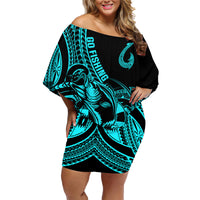 polynesia-family-matching-off-shoulder-short-dress-and-hawaiian-shirt-fish-hook-tattoo-go-fishing-polynesian-pattern-turquosie