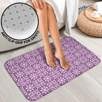Poni Palaka Quilt Hawaii Bathroom Set Hawaiian Tropical Monstera Sea Turtle LT14 - Polynesian Pride