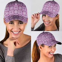 Poni Palaka Quilt Hawaii Classic Cap Hawaiian Tropical Monstera Sea Turtle