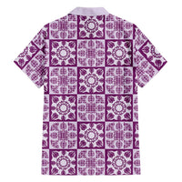 Poni Palaka Quilt Hawaii Hawaiian Shirt Hawaiian Tropical Monstera Sea Turtle LT14 - Polynesian Pride