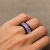 Poni Palaka Quilt Hawaii Spinner Ring Hawaiian Tropical Monstera Sea Turtle