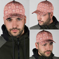 Ulaula Palaka Quilt Hawaii Classic Cap Hawaiian Tropical Monstera Sea Turtle LT14 - Polynesian Pride